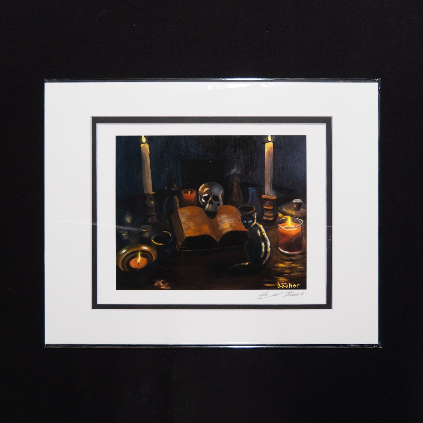 "Black Cat" Print