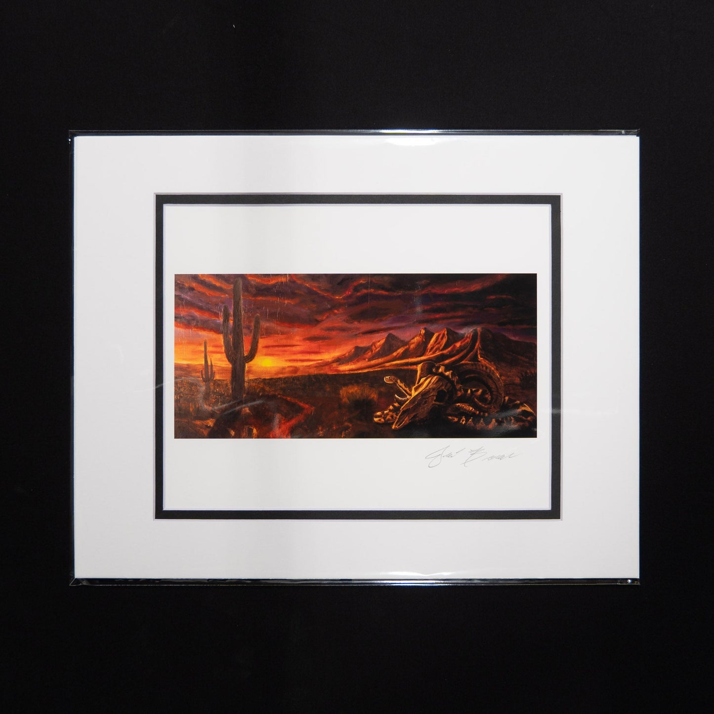 "Four Peaks" Print