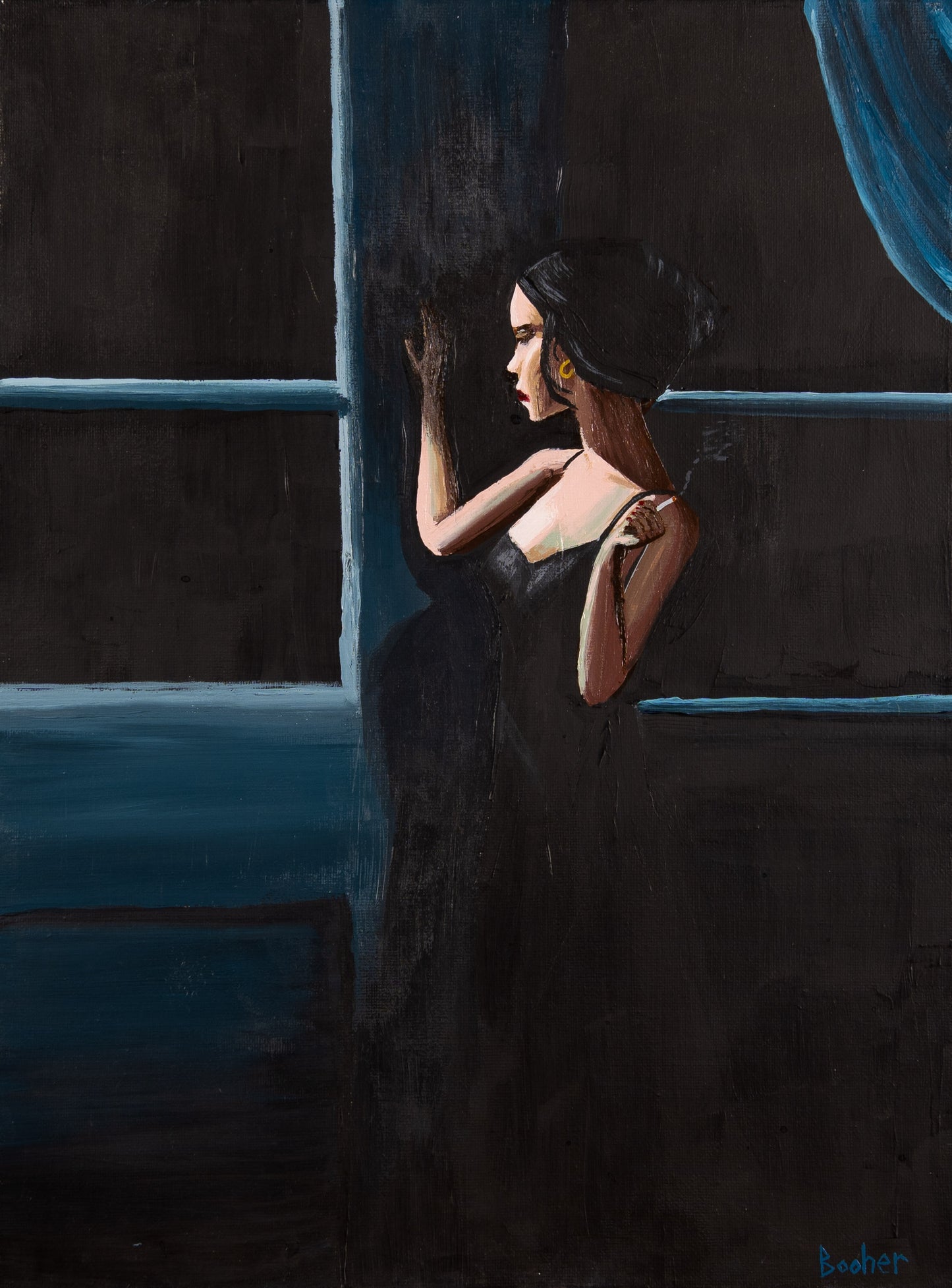 "Eugenia VII" Fabian Perez Master Study Print