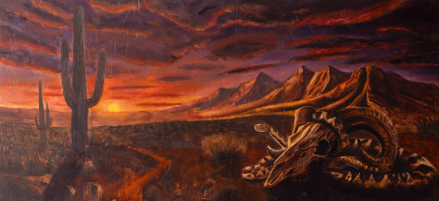"Four Peaks" Print